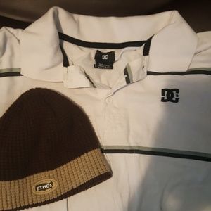 Dc shirt with Ethos beanie
